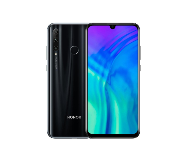 HONOR 20 Lite 4/128GB czarny - 496030 - zdjęcie